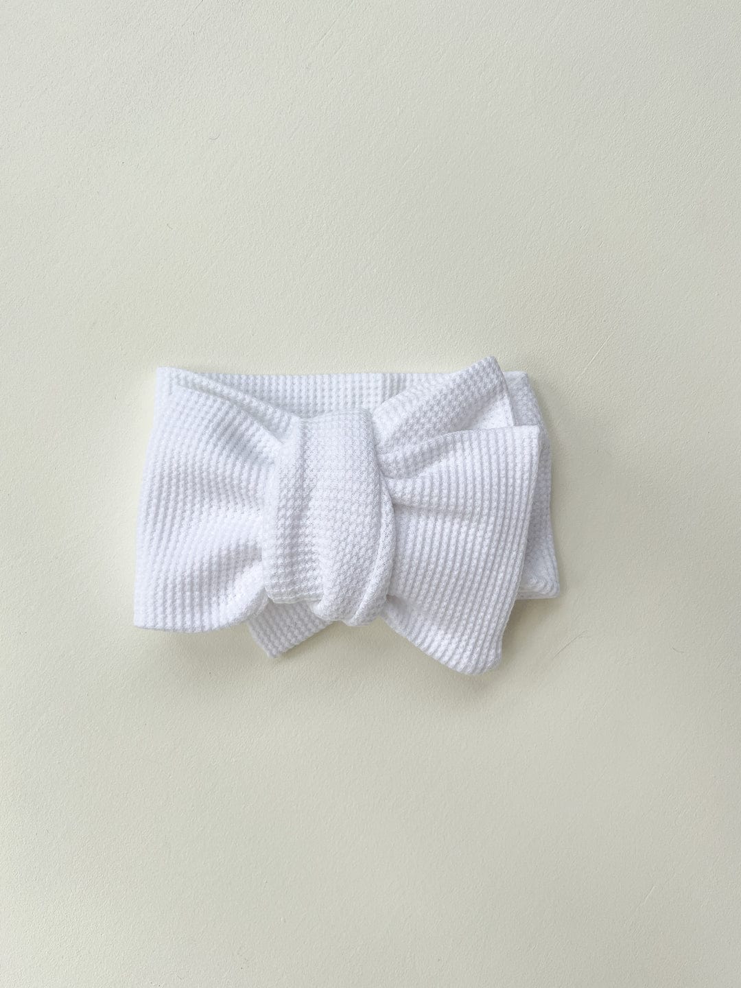 Discontinued - Waffle Topknot - Milk