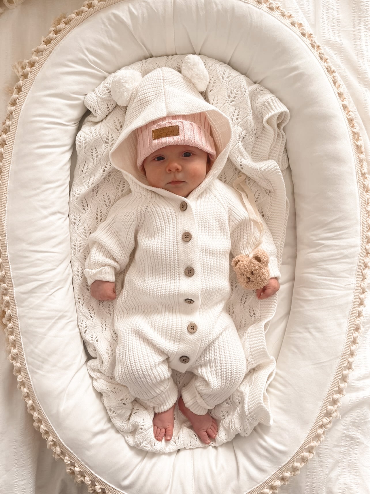 Classic Hoodie ~ Milk - Little B's