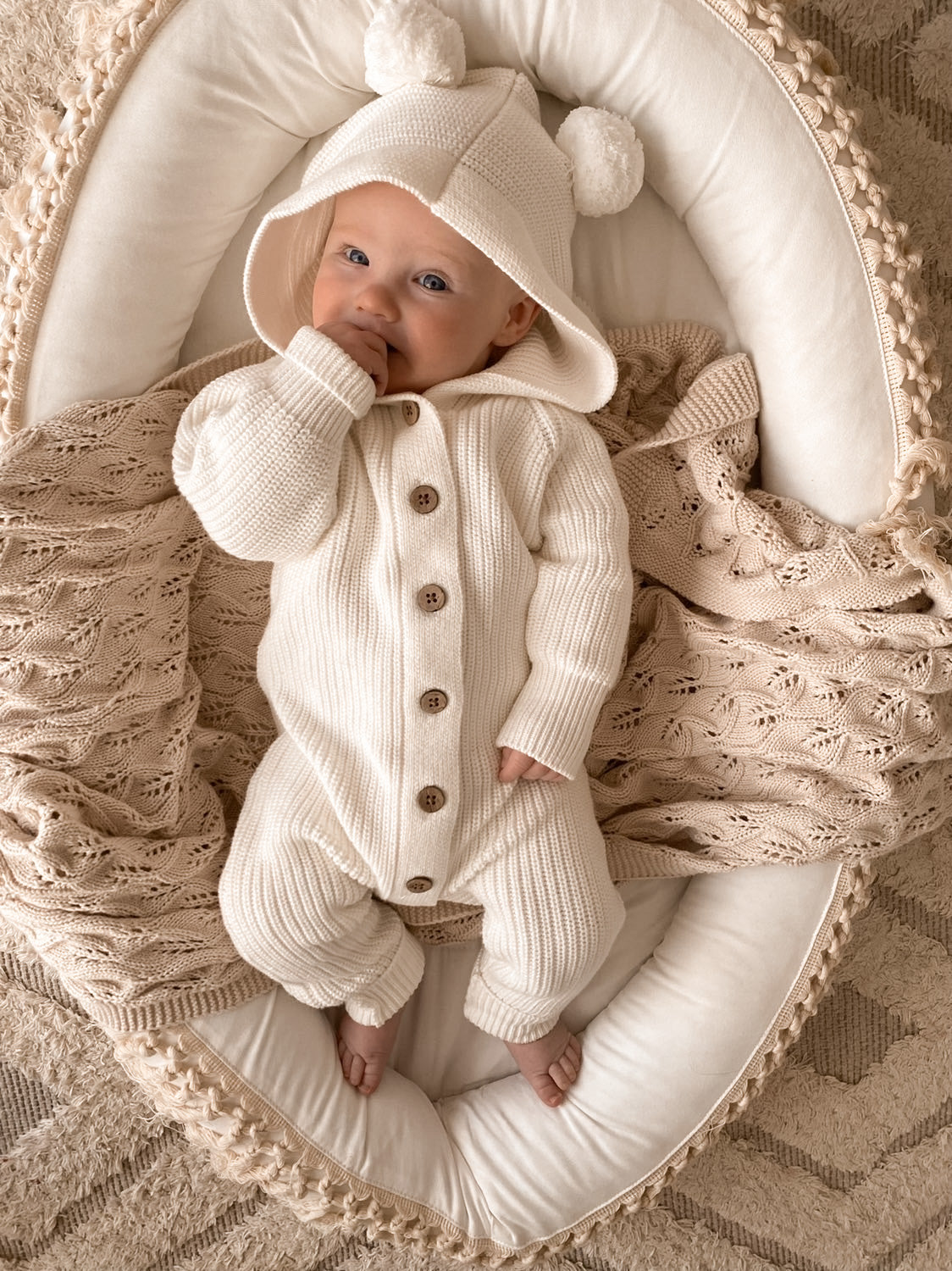 Classic Hoodie ~ Milk - Little B's