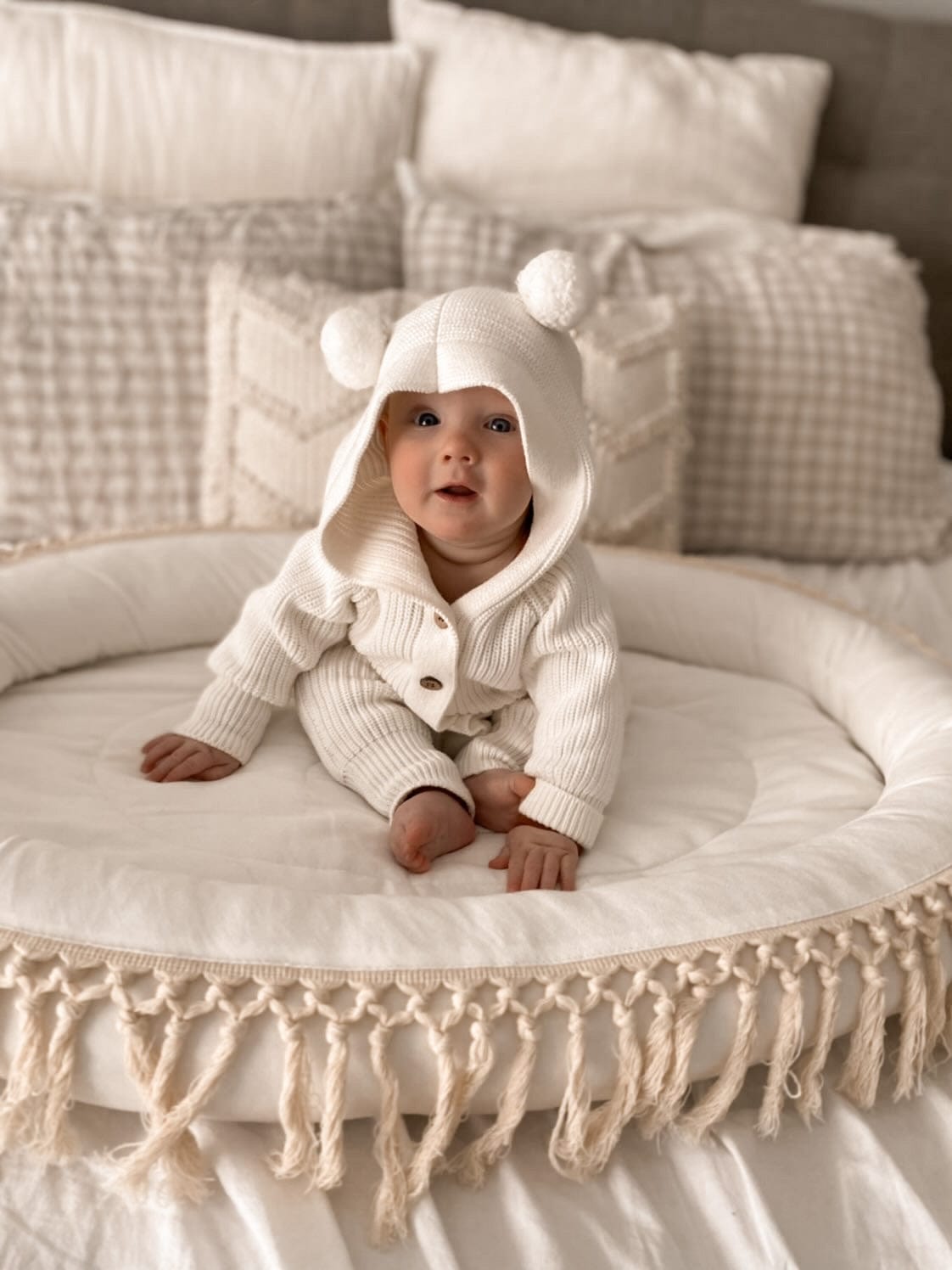 Classic Hoodie ~ Milk - Little B's