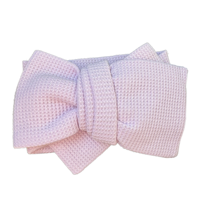 Waffle Topknot - Pastel Lilac