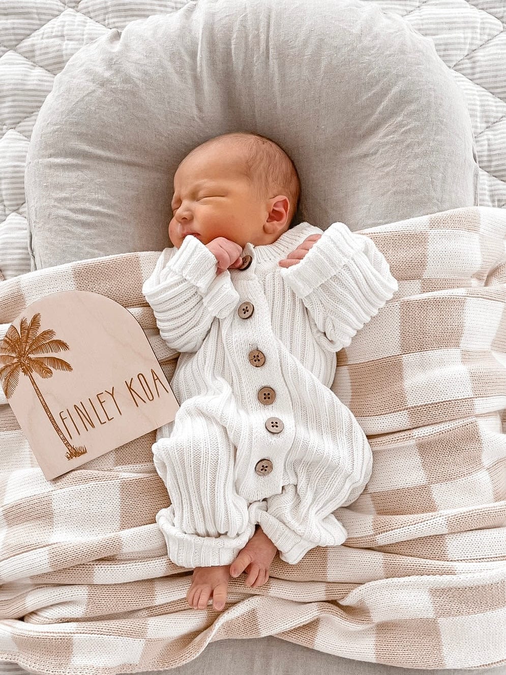 Ribbed Romper ~ Milk - Little B's 
