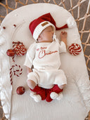 My First Christmas - Ribbed Shirt & Shorts