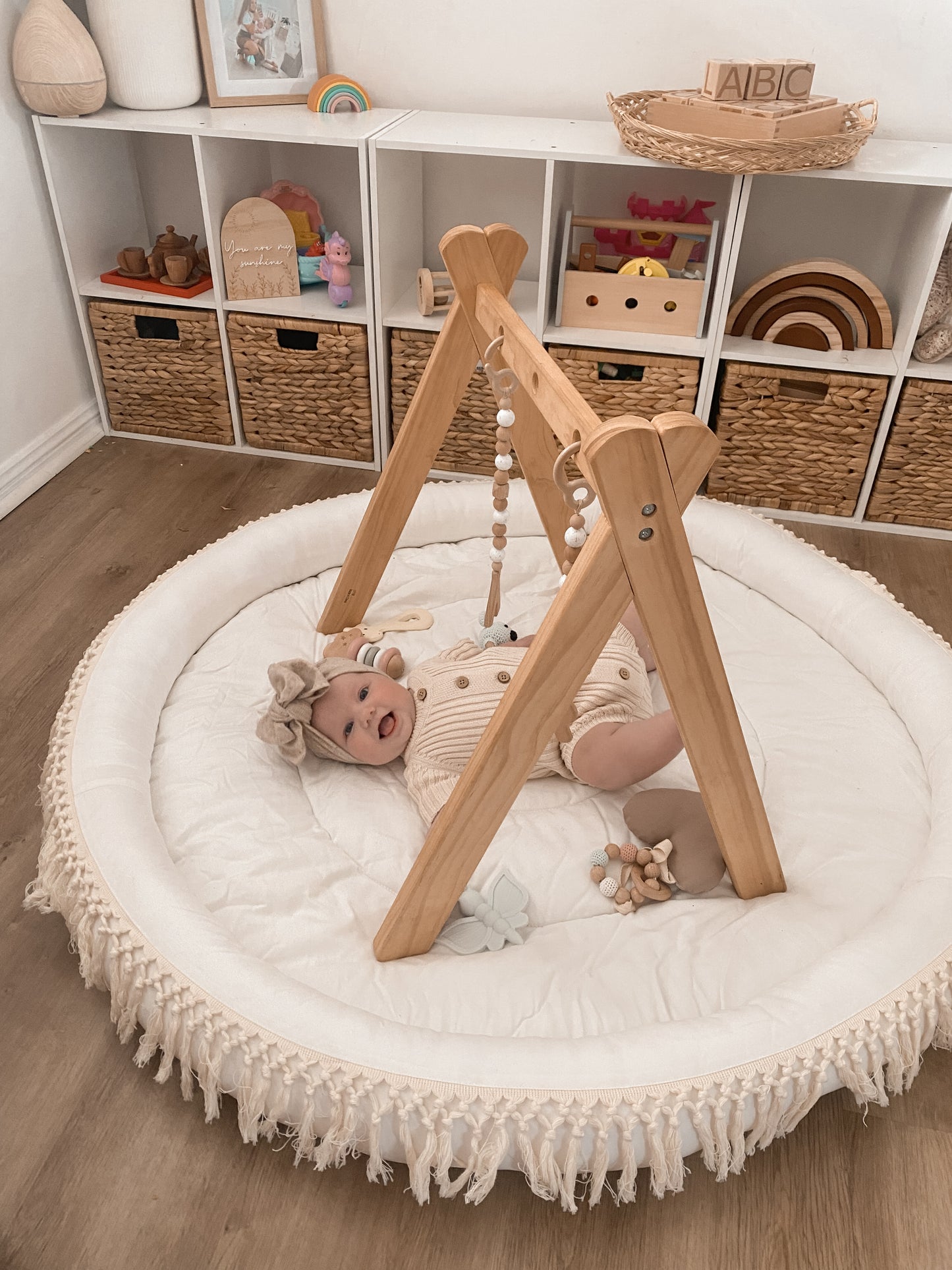 Pre-Order Ships MID - END OF APRIL - Macrame Baby Nest - Large