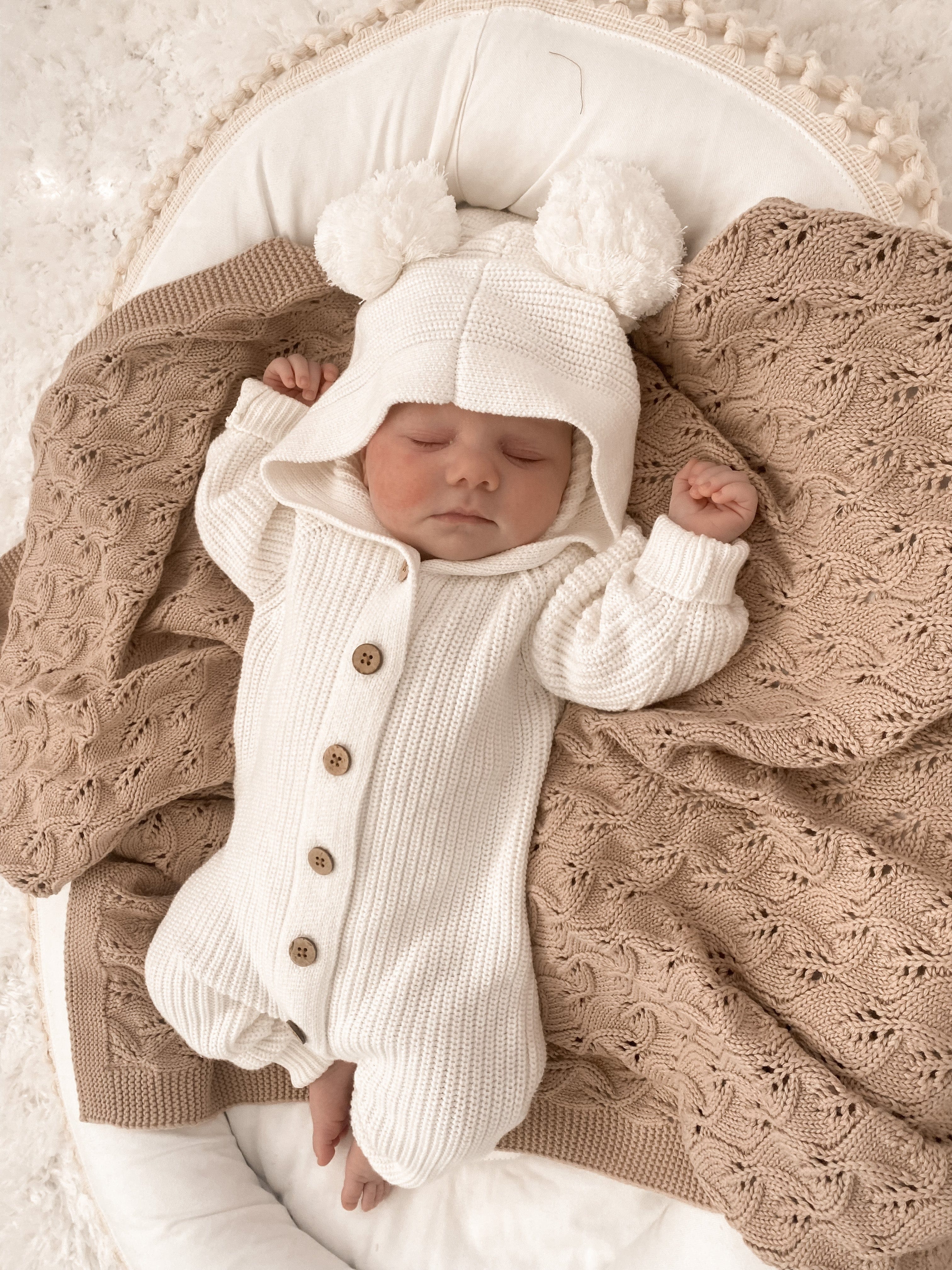 Baby knitted outlet hoodie